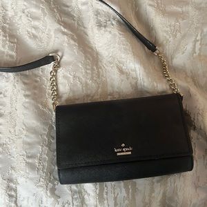 Black Kate spade crossbody